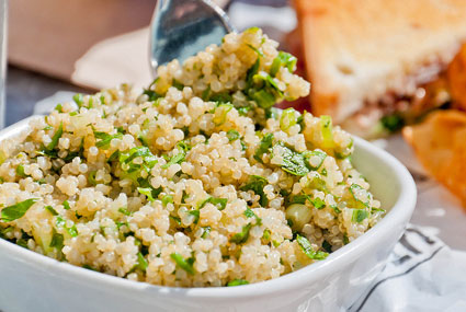 instants mieux-être - Taboulé au quinoa