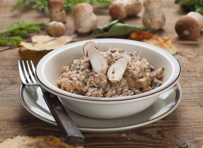 instants mieux-être - risotto aux champignons